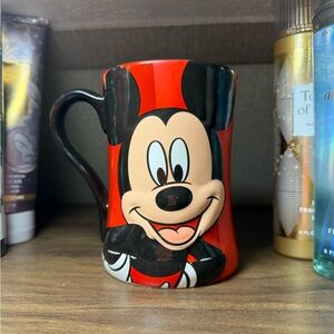 Disney Mickey Mouse Red and Black Mug